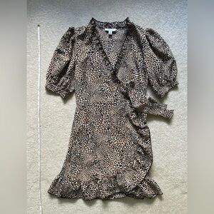 topshop wrap dress - size 4